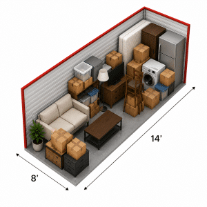 8x14 Locker Rental